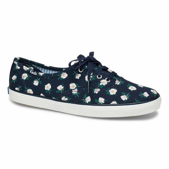 Keds Shoes - Keds Navy Draper James Champion Magnolia Sneaker